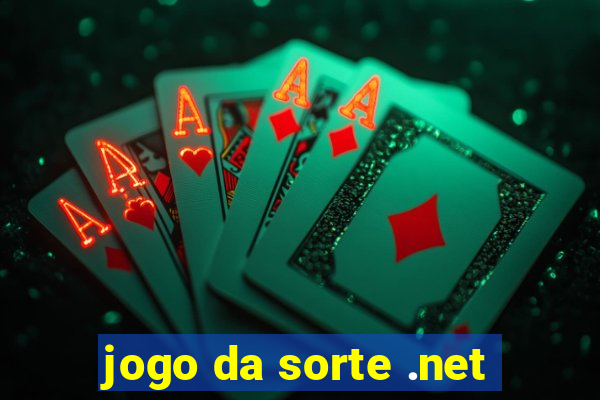 jogo da sorte .net